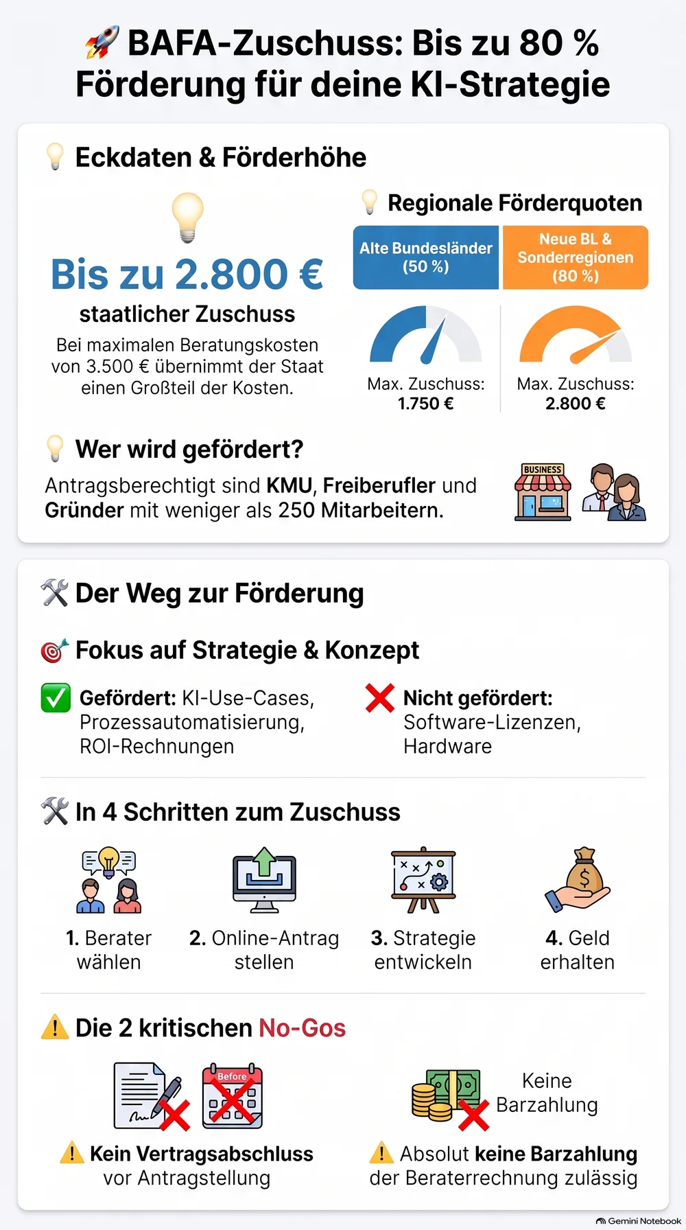 Vorschau: Merkblatt: Staatliche Förderung für KI-Strategien